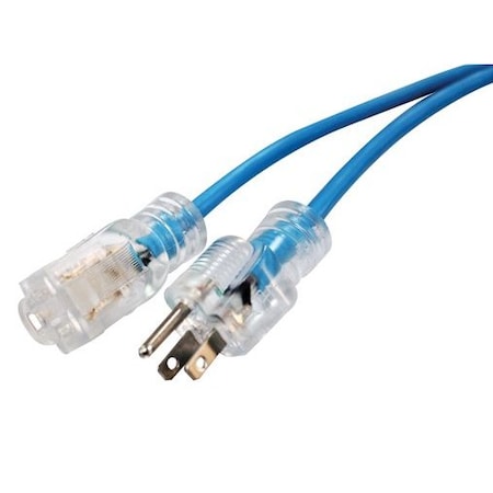 Atd Tools SJTW Extension Cord, 12 AWG, Indoor/Outdoor, 12/3, 1 Outlets, 25 ft 8040